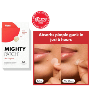 Mighty Patch™ Original Hydrocolloid Acne Pimple Patches by Hero Cosmetics (36 Count)