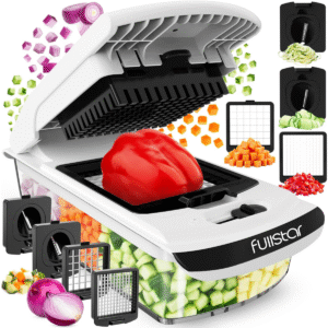 Fullstar The Original Pro Chopper - Vegetable Chopper and Spiralizer, Food Chopper