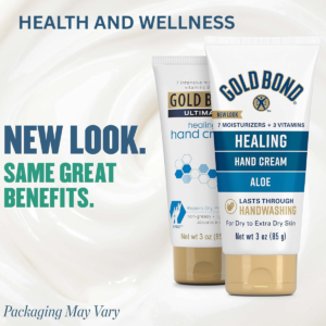 Gold Bond Ultimate Healing Hand Cream – Long-Lasting Moisture (3 oz)