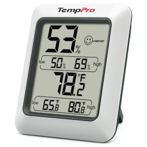 ThermoPro TP50 Digital Hygrometer & Indoor Thermometer – Accurate Temperature & Humidity Monitor