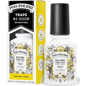 Poo-Pourri Before-You-Go Toilet Spray – Original Citrus (2 fl oz)