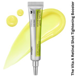 celimax The Vita A Retinal Shot Tightening Booster 15ml – 0.1% Retinal & 3% Matrixyl Anti-Aging Serum for Wrinkles, Pores & Firm Skin