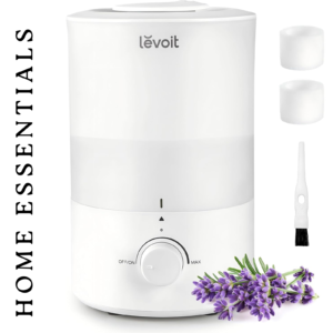 LEVOIT 3L Cool Mist Humidifier – Quiet Ultrasonic Humidifier for Bedroom, Baby Nursery & Plants