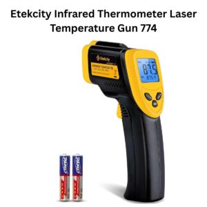 Etekcity Infrared Thermometer Laser Temperature Gun 774 – Digital IR Thermometer for Cooking, Griddle, Meat, Oven & Home Use