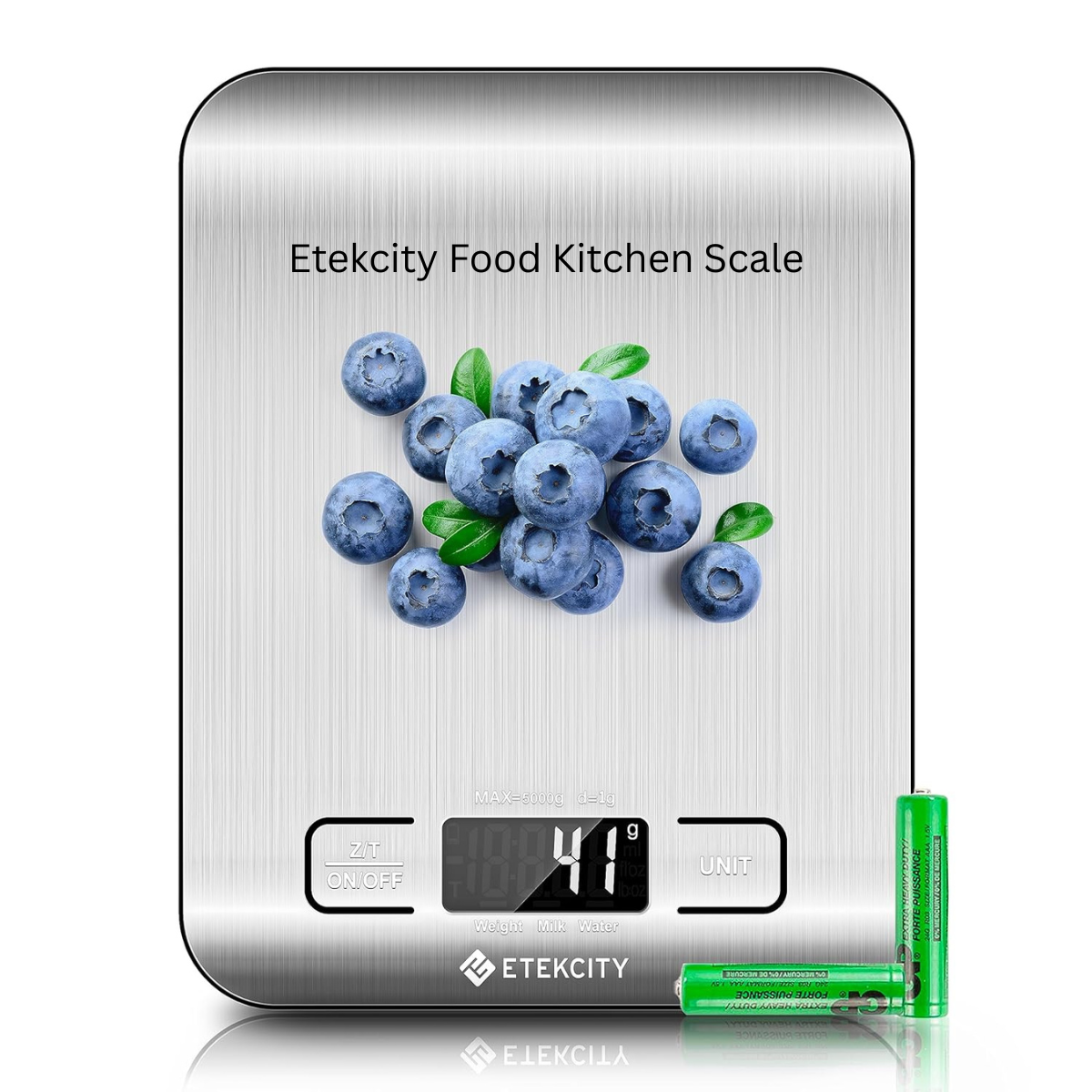 Etekcity Digital Food Kitchen Scale β Stainless Steel Gram & Ounce Scale for Baking, Cooking, Weight Loss & Meal Prep
