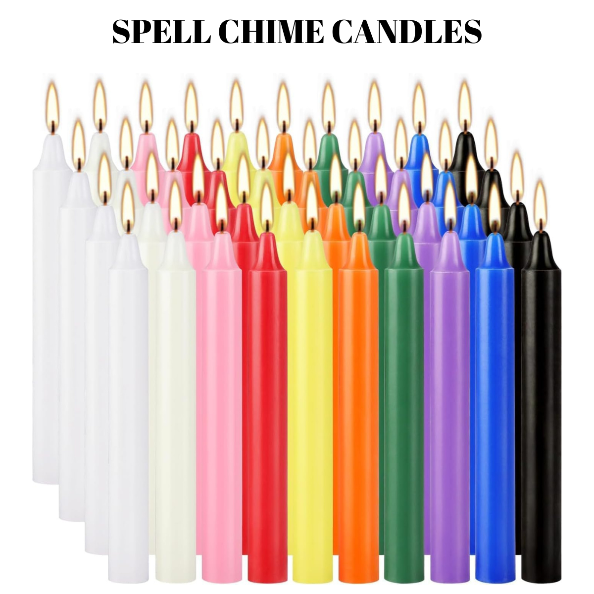 YOROXRG 40 Pack Spell Chime Candles Review & Buying Guide