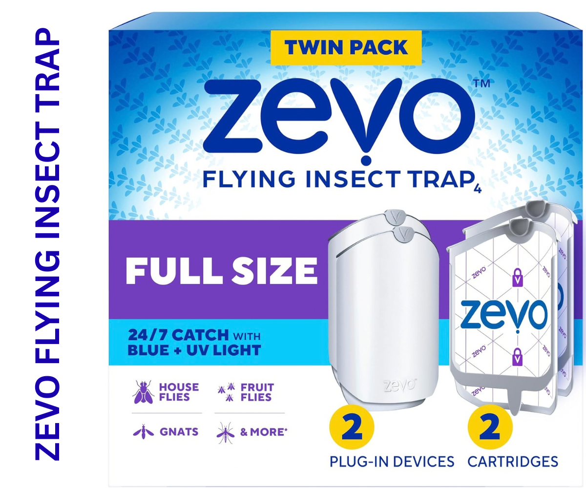 Zevo Flying Insect Trap for Fruit Flies and Gnats